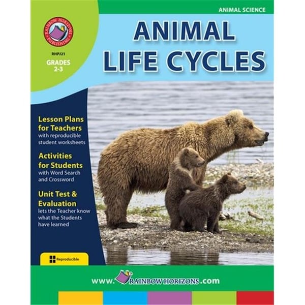 Rainbow Horizons Rainbow Horizons JSLA21 Animal Life Cycles - Grade 2 to 3 JSLA21 - main